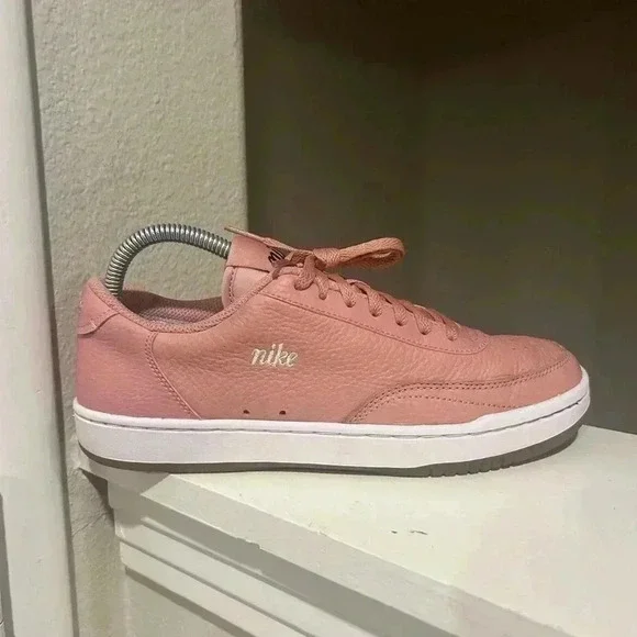 Nike Court Vintage Premium Sneakers Shoes CW1067-600 Women's Pink Size US 8 - Picture 2 of 9
